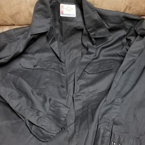 Black Long Sleeved Dickie Shirt